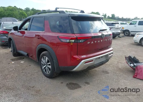 2025 Nissan Pathfinder Sl 4Wd из США, поврежденный, VIN 5N1DR3CC3SC202875